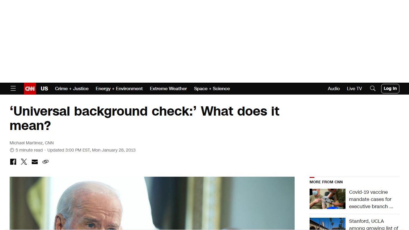 'Universal background check:' What does it mean? | CNN
