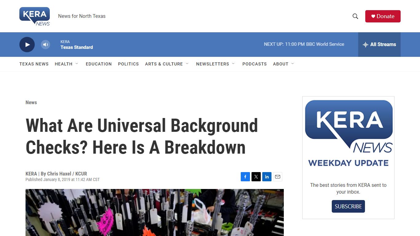What Are Universal Background Checks? Here Is A Breakdown